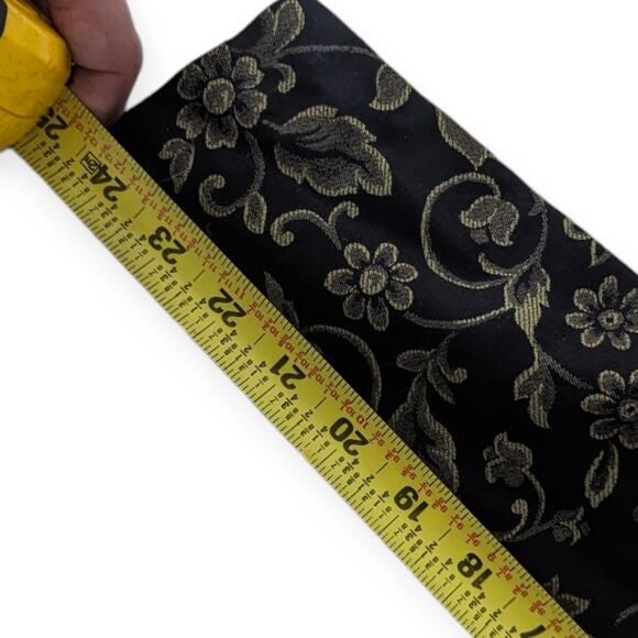 Moody Cottagegoth Jacket Dress ~ Gold Scrollwork & Velvet Trim - Picture 9 of 14